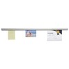 ADVANTUS Grip-A-Strip Display Rail, Personal Size, 2 Feet Long, Satin