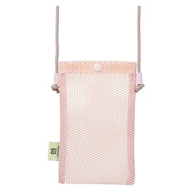 Marks MSH-PO10 Smartphone Shoulder Pouch, Mesh Collection, light pink