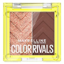 Maybelline Sombras de Ojos de larga duración, a prueba de agua, Color Rivals, tono Spicy X Suave, 3g