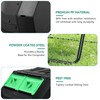 YITAHOME Large Outdoor Dual Bin Composter Tumbling, 43 Gallon Rotating