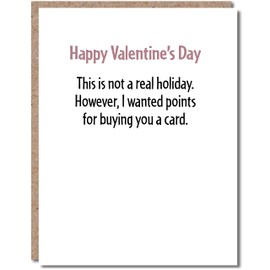 Funny Valentines Day Cards For Him, Funny Valentines Day Card For Her, Happy Valentines Day Card For Husband Or Wife, Valentines Card For Boyfriend or Girlfriend, Single 4.25 X 5.5 Greeting Card With