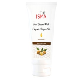 THE ISMA Foot Cream for Renewing Extremely Dry, Rough and Bumpy Feet, Moisturise and Protect Feet, Contain Organic Argan Oil with Vitamin E, 100ml