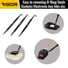 RIGOR 56001 Non-Marring Pick and Pry Bar Set, 6 PCS