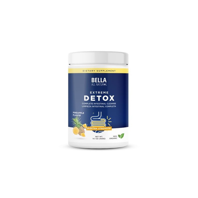 Bella All Natural Extreme Detox Powder (Pineapple)