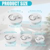Bathtub Plug, 5 PCS Rubber Bath Plugs Kitchen Sink Plug