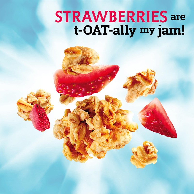 Jordans Morning Crisp, Strawberry Dream, 400g