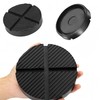 Pack of 2 Rubber Buffer for Car Jack Lifting Platform