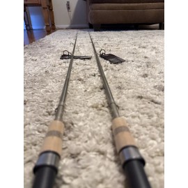 ALL STAR 2 LOT ALL STAR PANFISH SPINNING ROD 7ft ASP2S843JG