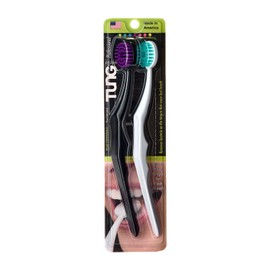 TUNG（タング）舌ブラシ 舌磨き タンブラシ2本パック (正規輸入品)
