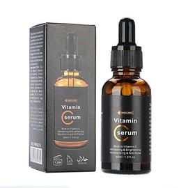 Pongnas Suero de Vitamina C para Blanqueamiento Facial, Hidratante, Reduce los Poros, Desvanece el Brillo de la Melanina con Fórmula a Base de Plantas para Mujeres y Hombres, 30ml