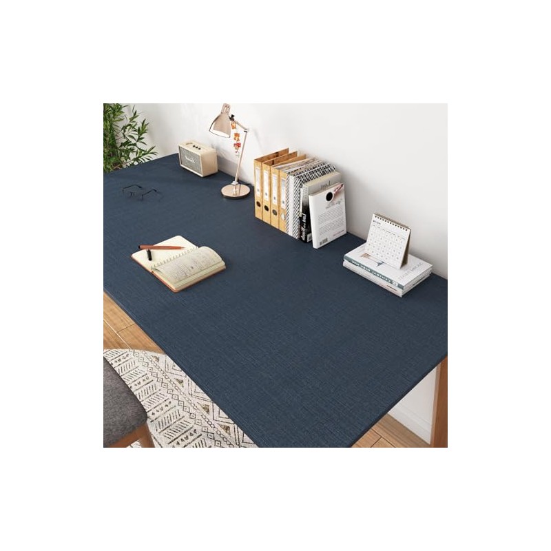 YENHOME - Papel pintado de zacate azul oscuro para despegar