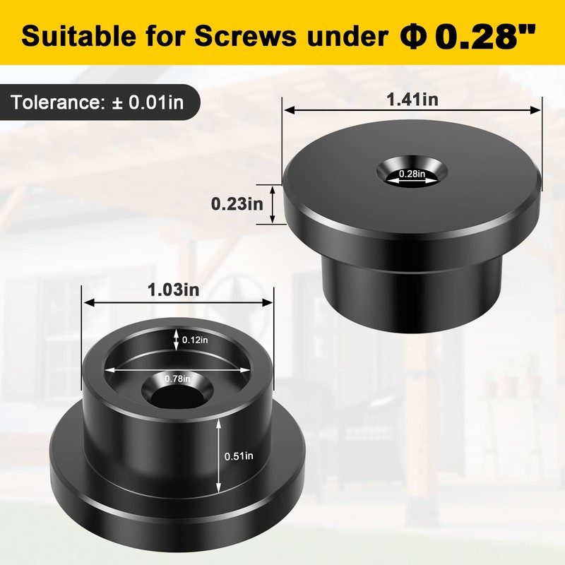 Carbon Steel Cap Nuts 32PCS