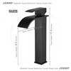 Oil Rubbed Bronze Bathroom Vessel Sink Faucet, JXMMP Single Hole