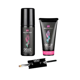 GELLO - THREE PACK, Lo Esencial en Gel Acrílico Para Moldear Uñas, Sistema Acrigel By NAIL FACTORY, Incluye 1 Gello 2 fl Oz, 1 Moulding Solution 5 fl 