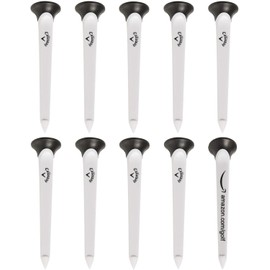 Callaway Par-tee Plastic Golf Tees, 10 Pack,white