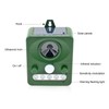 Ultrasonic Animal Repeller Solar USB Charging Electronic Animal Repeller Outdoor