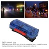 Shoulder Clip Light Rechargeable 500mAh LED High Brightness Auto On