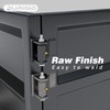 DURIGID Dump Trailer Hinges Door Hinge with Zerk Grease Fitting,