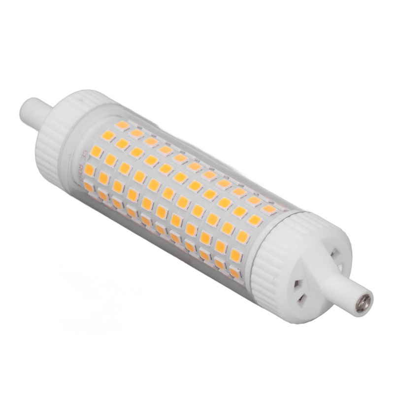 2Pcs R7S LED Light Bulb 118mm Dimmable 15W 154 LEDs