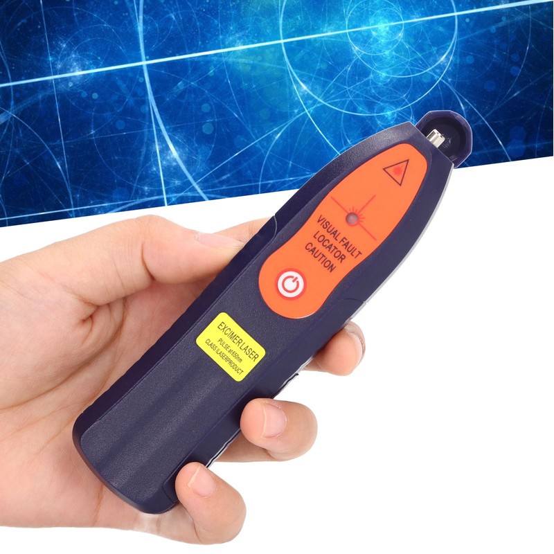 Fiber Visual Fault Locator Optic Network Cable Tester Meter Red