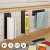 Sameyo Magnetic Kitchen Paper Holder Wide Wrap Holder with Stopper,