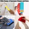 16 Piece Wallpaper Smoothing Tool Set, Wallpaper Tools Including Pressing