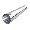 Westmark 3 Weinausgießer-Scheiben für tropffreien Ausschank, Metalloptik, Kunststoff, Safety, Silber,