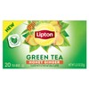 Lipton Honey Ginger Green Tea, Lemon Green Tea, & Peach