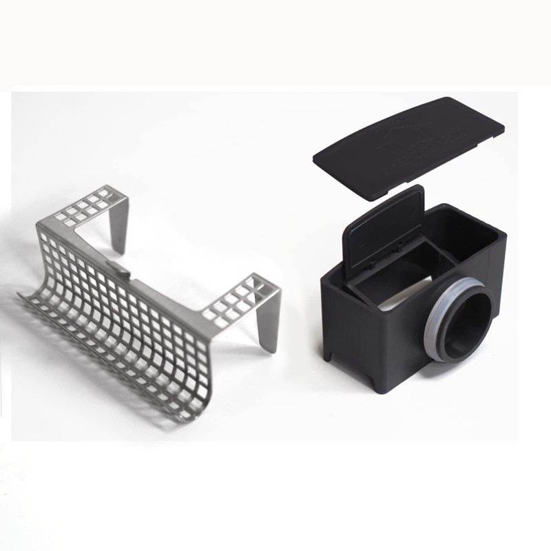 WITEN&NOCK Siphon with Odour Stop Hair Strainer Stainless Steel Replacement