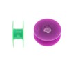 100 Pcs Plastic Bobbins Spools, Multicolor Empty Sewing Machine Bobbins