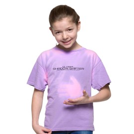 Shadow Shifter Color Changing Kids Short Sleeve Purple to Pink T-Shirts for Children - Heat Reactive Like 90s Hypercolor (Purple to Pink Tshirt, YM)