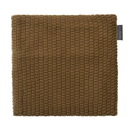 Fashy Wärmflasche 0,8L mit gestricktem Kissenbezug, braun