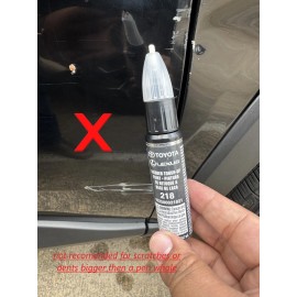 Toyota 1J9 CELESTIAL SILVER MET Toyota factory touch-up Paint Pen tube Marker new OEM