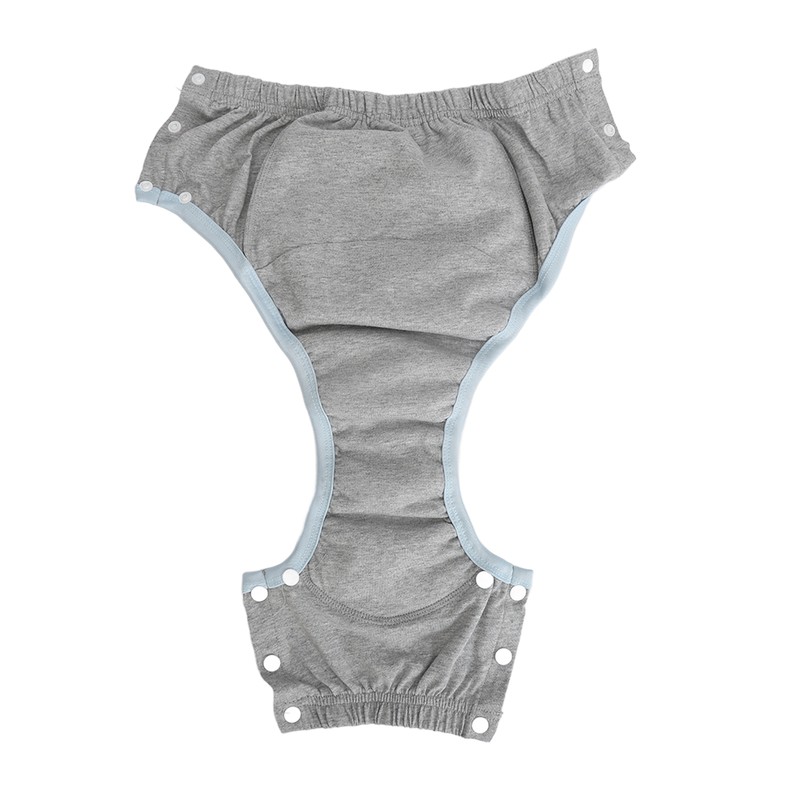 Adult Cloth Diaper Underwear Pure Cotton Washable Leak Proof Incontinence