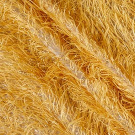 Shaggy Brocade Gold Fabric by the Yard