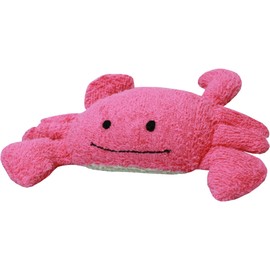 Plantlife Soft Crab Bath Scrubby - Hand Made Natural Ramie Scrubby Safe for Kids to Use - Naturally Dyed Ramie for Shower - Kid Tested with No Removable Parts