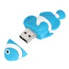 Cartoon U Disk Blue Clownfish Appearance High Speed Bulk Storage