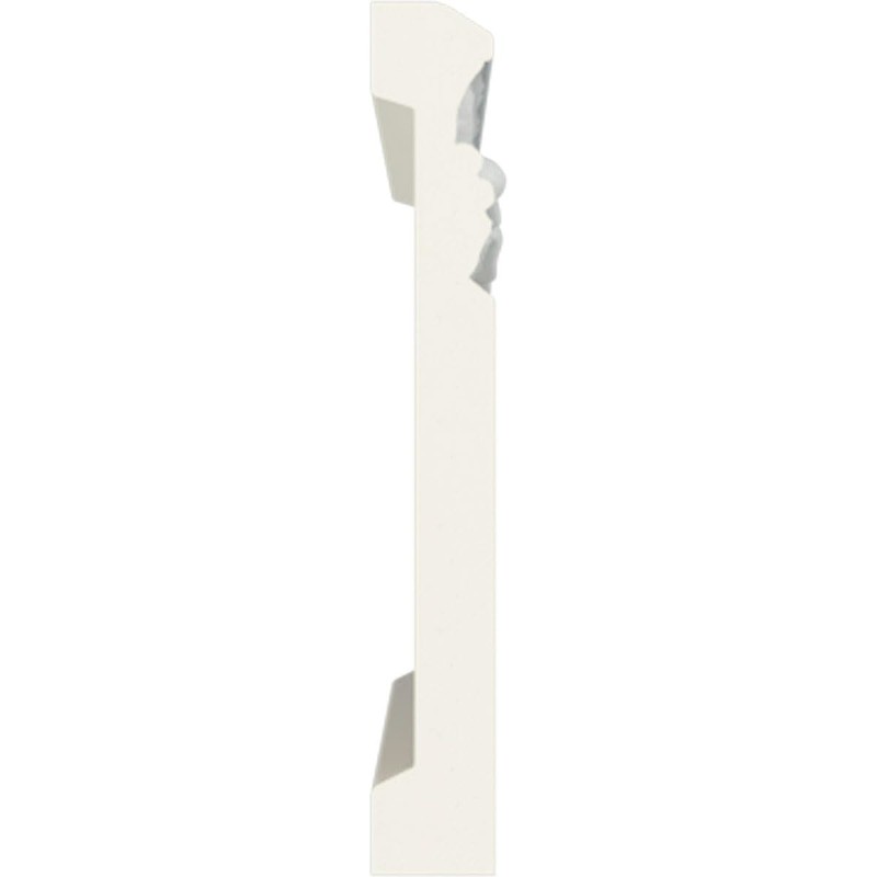 Ekena Millwork Endurathane Sussex Baseboard Moulding, 4"H x 5/8"P x