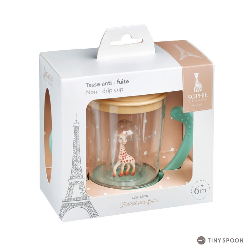 Sophie la Girafe 80ml Spill Proof Plastic Cup with Mascot