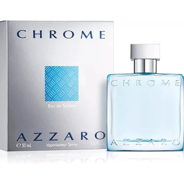 Azzaro Chrome Men's Eau de Toilette 1.7oz / 50ML NEW