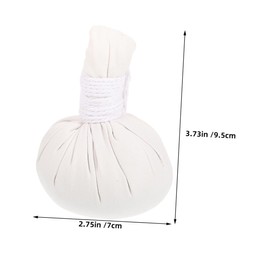 Gatuida 4pcs Portable Massage Treatment Tool for All Body Relaxation Soft and Flexible Moxa Compress Balls for Spa Aromatherapy