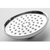 Croydex AM169841 Traditional Rain Shower Overhead, Stainless_Steel, Silver, 17.3x2.5x3.5 cm