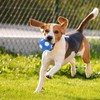 TONYFY Dog Toys Balls - Chewable Plush Football for Dogs,