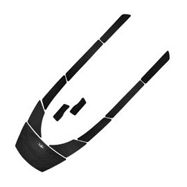 BlackTip Jetsports Traction Mats for Yamaha FX 140/160 FX Cruiser 2002-2008 (Black Groove)