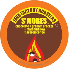 Java Factory Single-Cup Coffee for Keurig K-Cup Brewers, S'mores, 40 Count