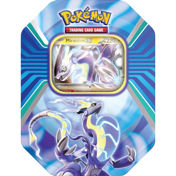Pokémon Collectible Satola Legends of Paldea from Pokémon TCG - Miraidon (one holographic card and four booster packs)