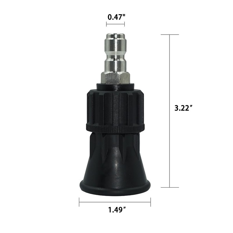 MINGOU Nozzle Guard Pressure Washer, 25 Degree055 Orifice Pressure Washer