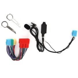 Akozon Electronic Accessories O Bluetooth Adapter with Car Stereo Speaker Suitable for A2 A3 8L 8P A4 B5 B6 B7 A6