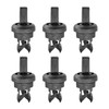 Leiwee Clip per Cappelliera Auto in Nylon PA6, Set da