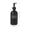 Alipis Hand Soap Dispenser Set 3 Pack Refillable Lotion Bottles